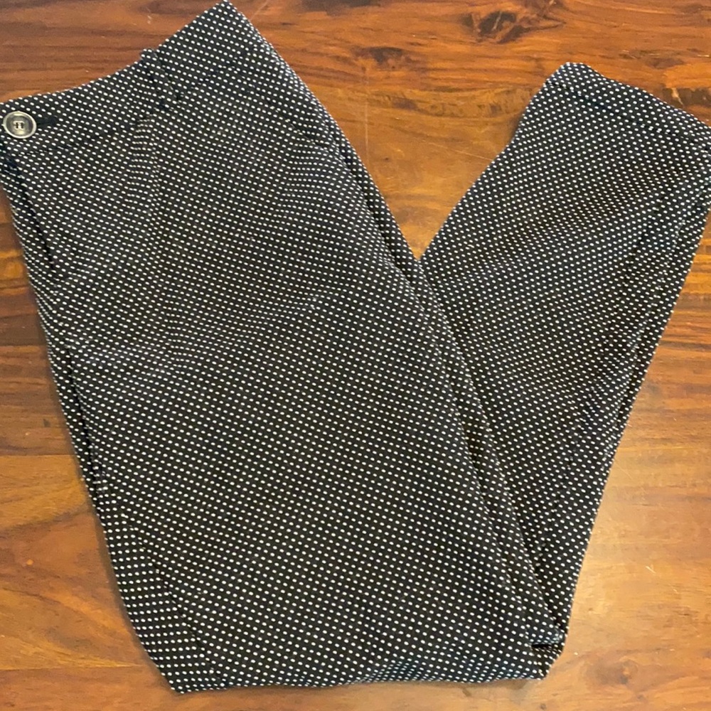 The Limited Polka Dot Capri Dress Pants